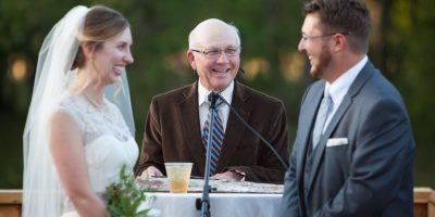 grandfather marrying couple